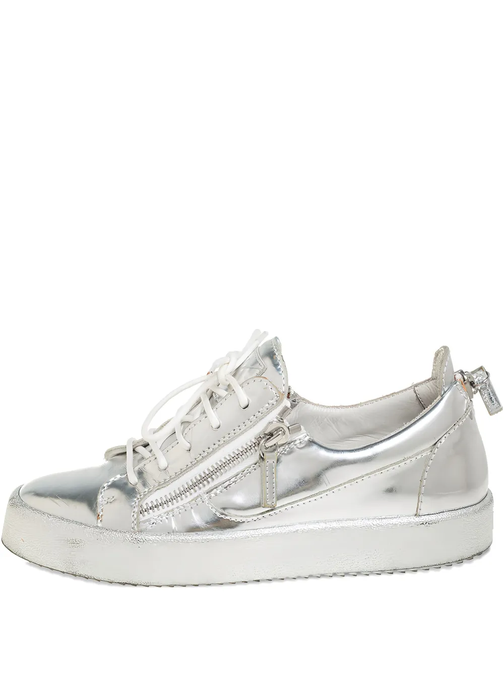 leather sneakers