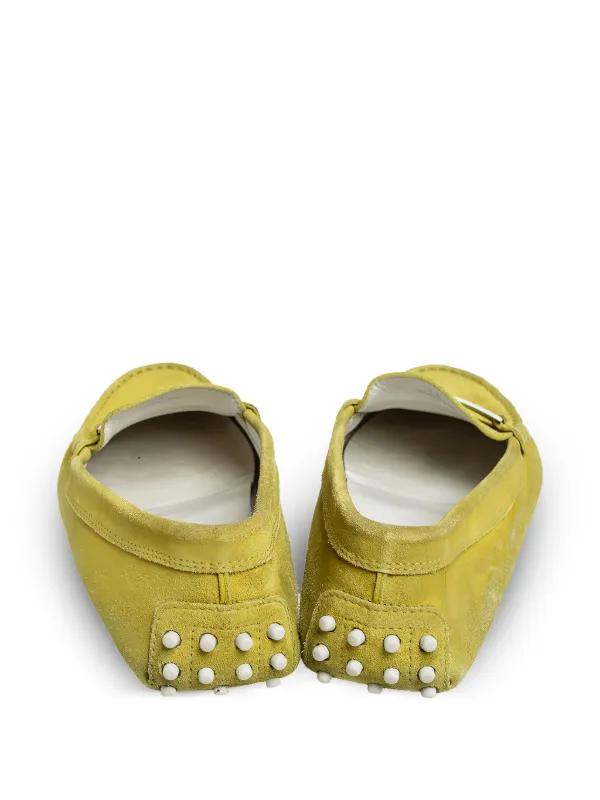 Tod's Vintage スエード ローファー | グリーン | FARFETCH JP