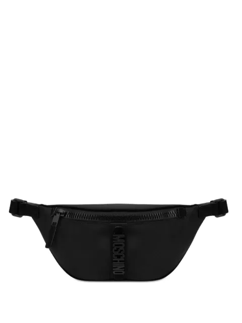 Moschino logo lettering belt bag