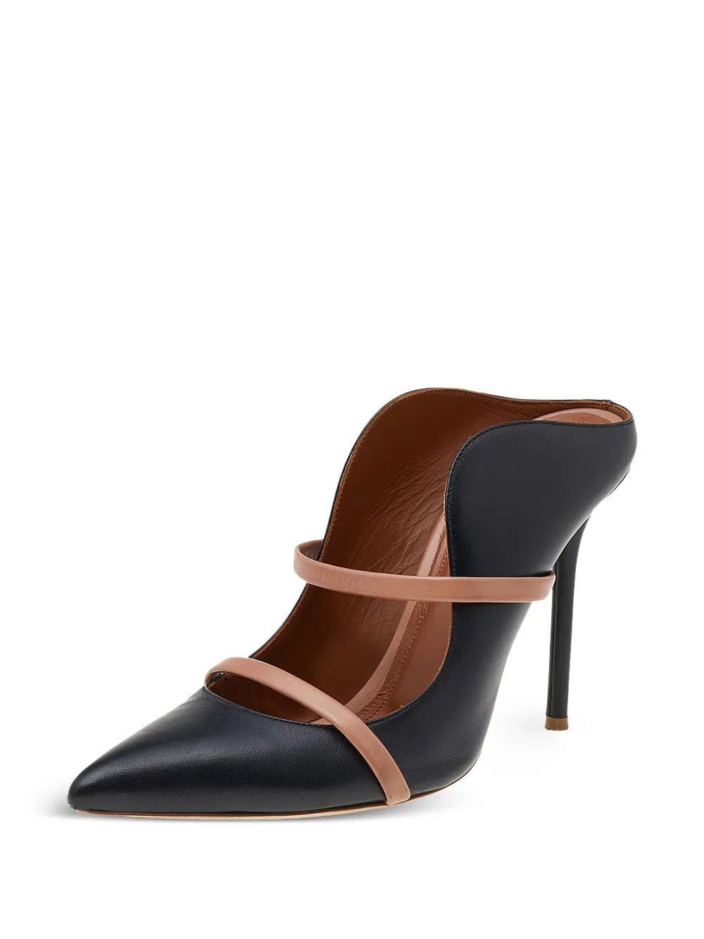 Malone Souliers 100mm pointed toe strappy mules | Image 2