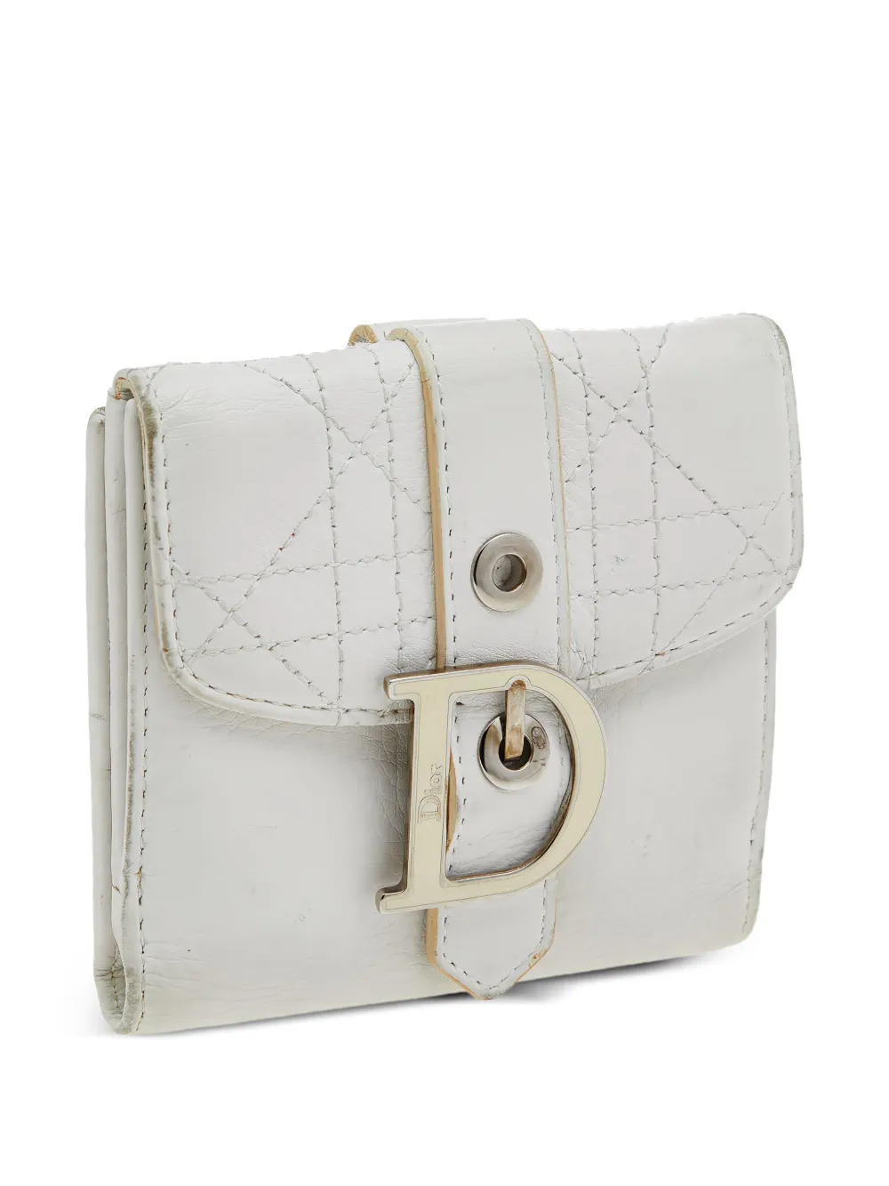 Pre-owned Dior Cannage Wallet