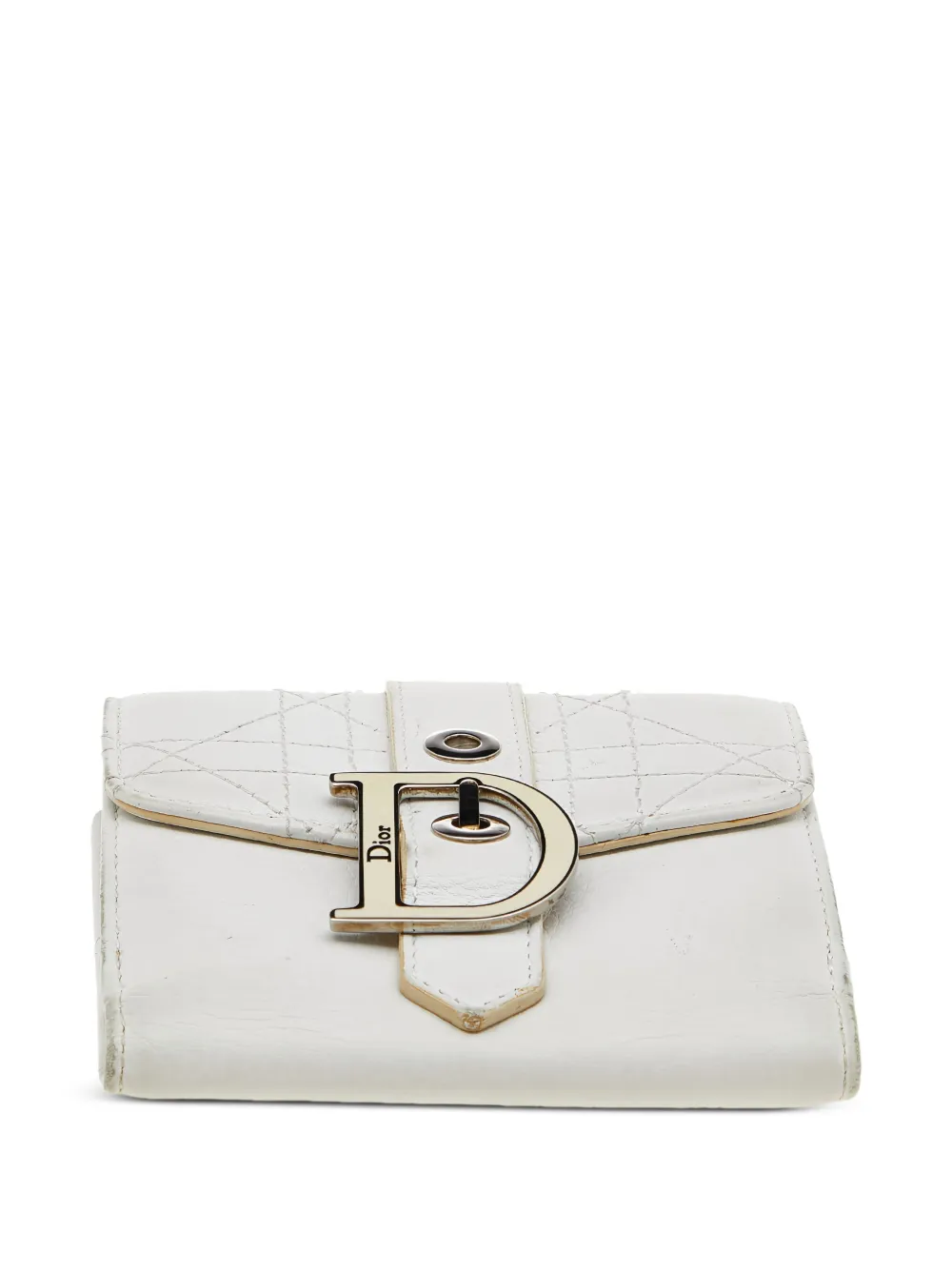 Pre-owned Dior Cannage Wallet