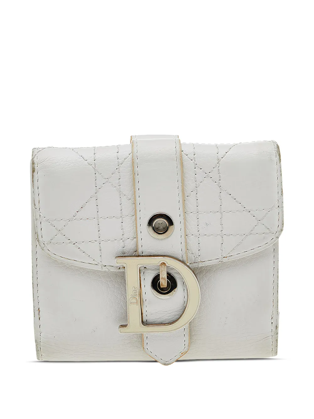 Pre-owned Dior Cannage Wallet