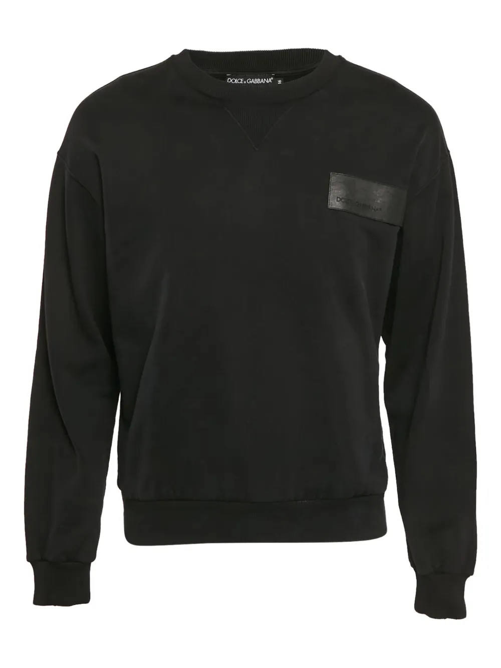 Dolce & Gabbana Pre-Owned cotton sweatshirt | Black | Image 1