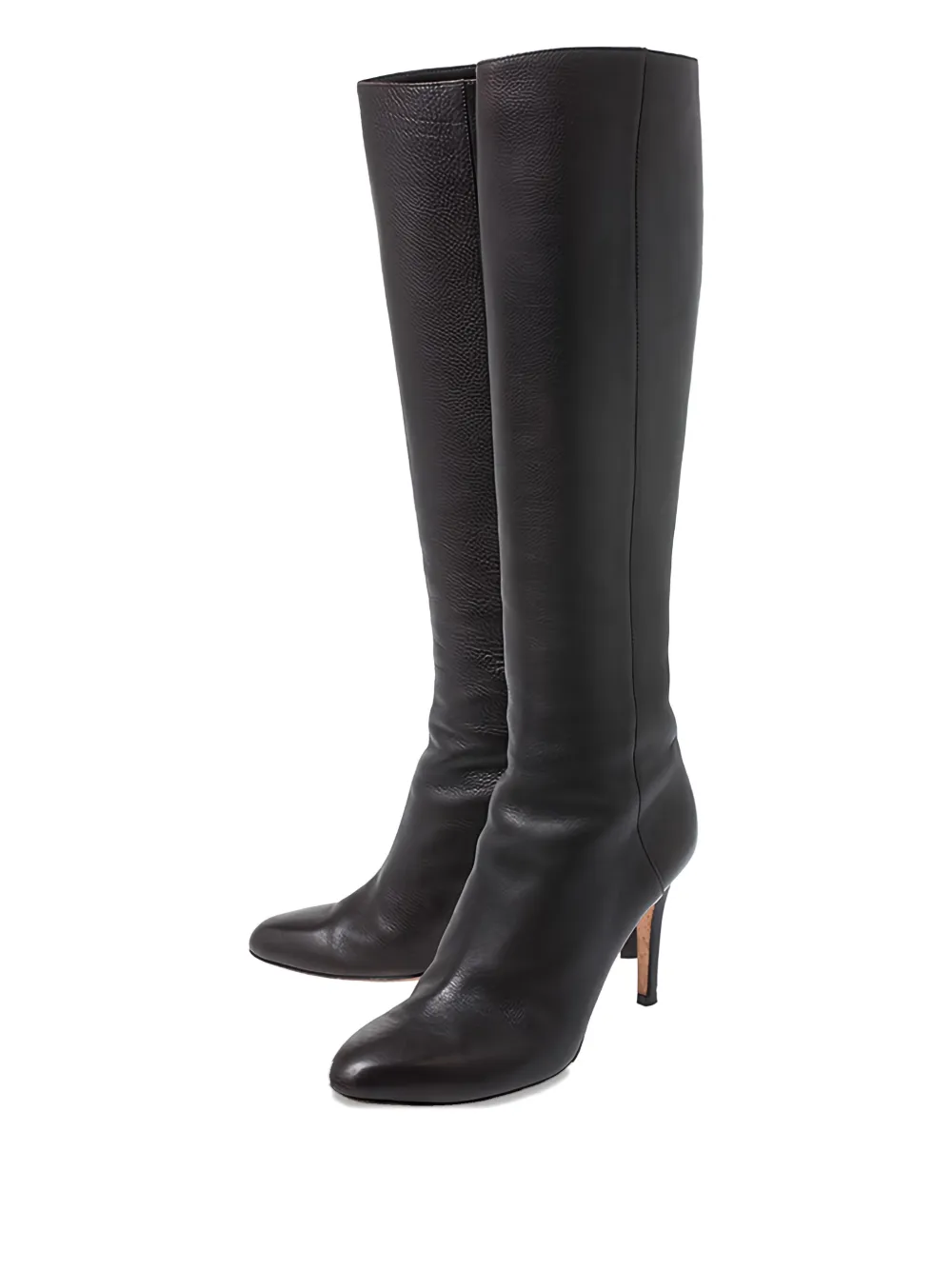 Jimmy Choo Pre-Owned 85mm leather zip-up boots | Image 2