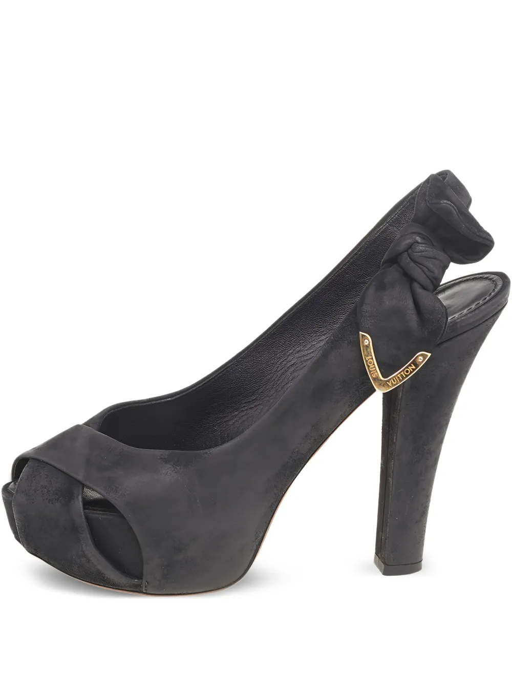 Louis Vuitton Pre-Owned Pumps aus Wildleder - Schwarz