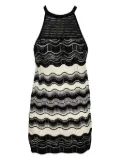 Missoni Pre-Owned zigzag-woven top - Black