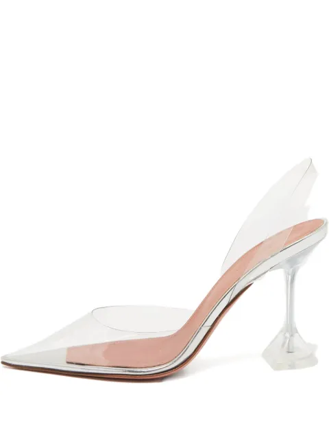 Amina Muaddi Pre-owned 100 mm Holli slingback pumps