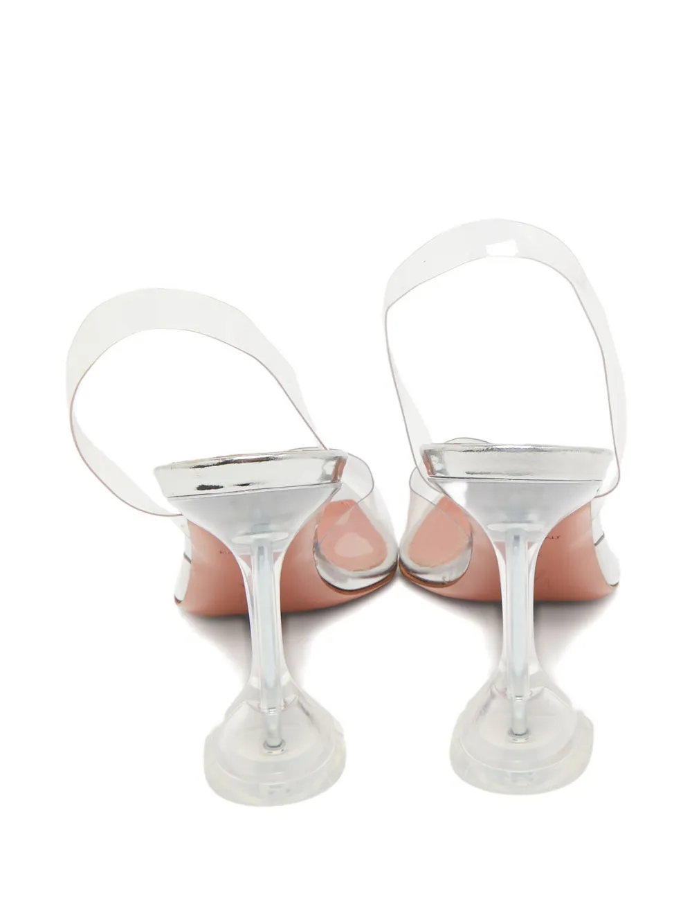 Amina Muaddi プレオウンド Holli 100mm スリングバック パンプス  