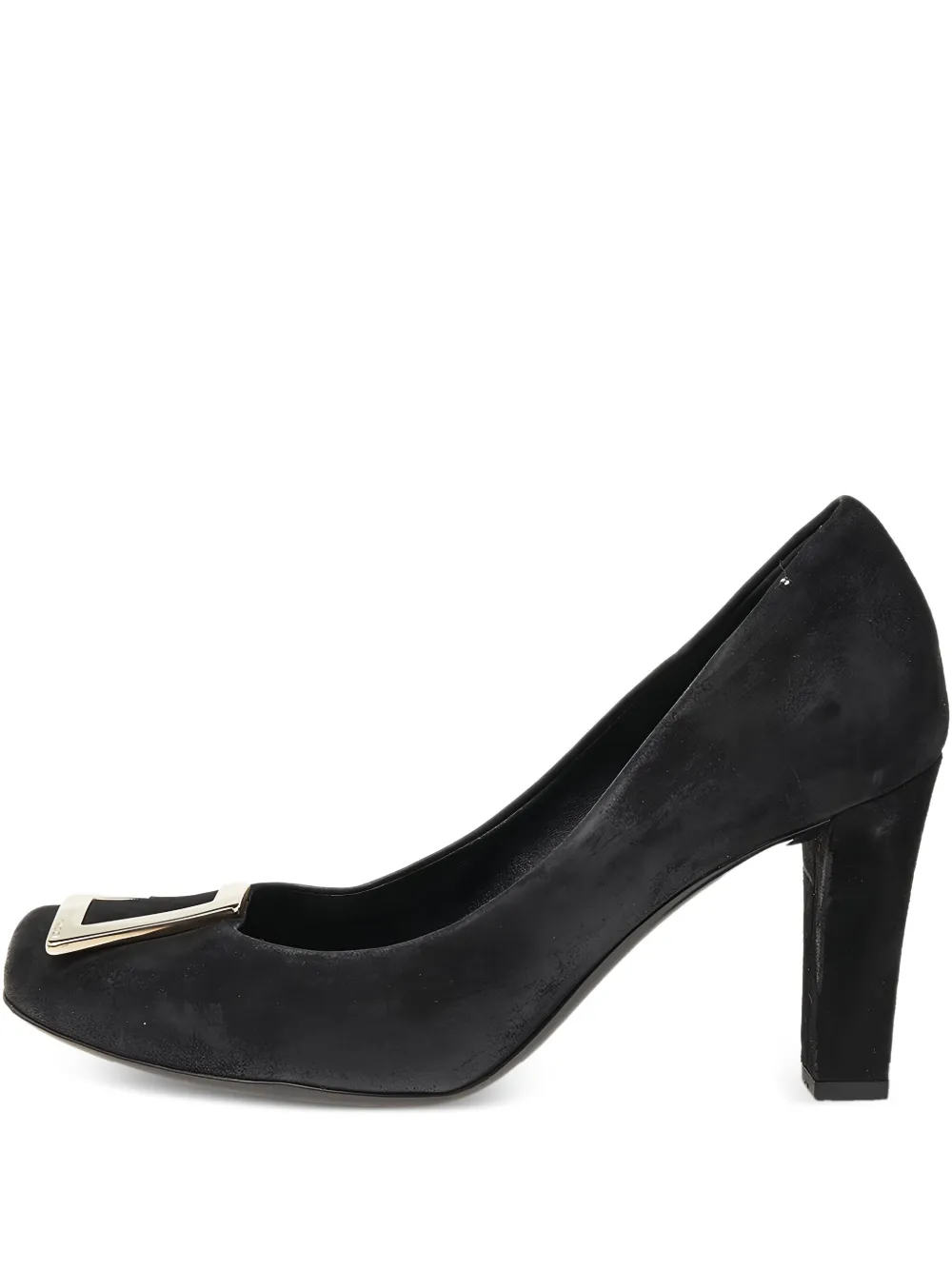 Gucci Pre-Owned Pumps aus Wildleder 85mm - Schwarz