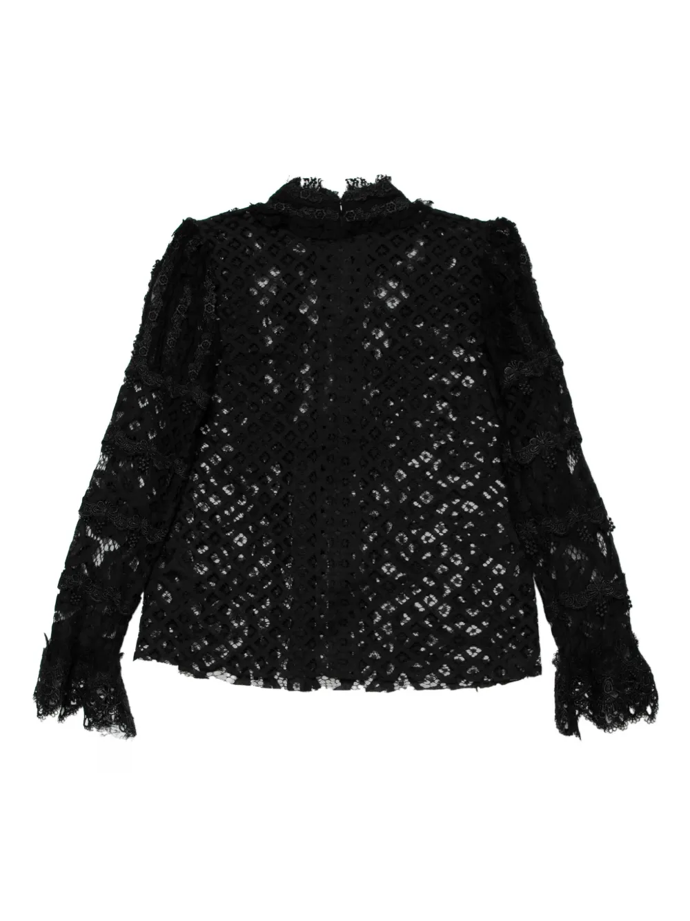 Anna Sui Vintage pre-owned lace-embroidered blouse | Image 2