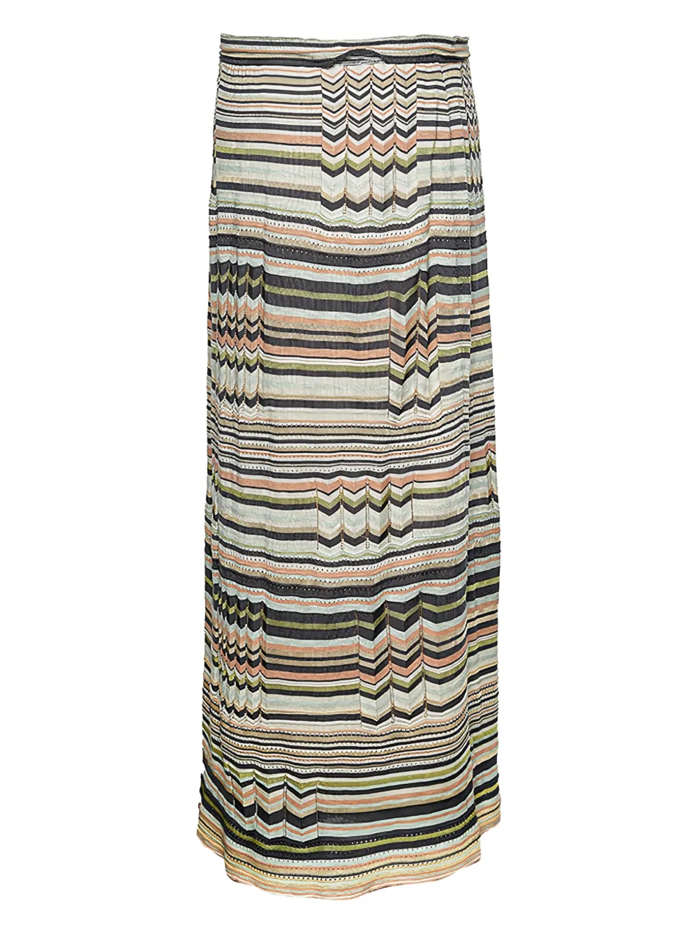 Missoni Pre-Owned jupe longue à motif zigzag | tons neutres | Image 1