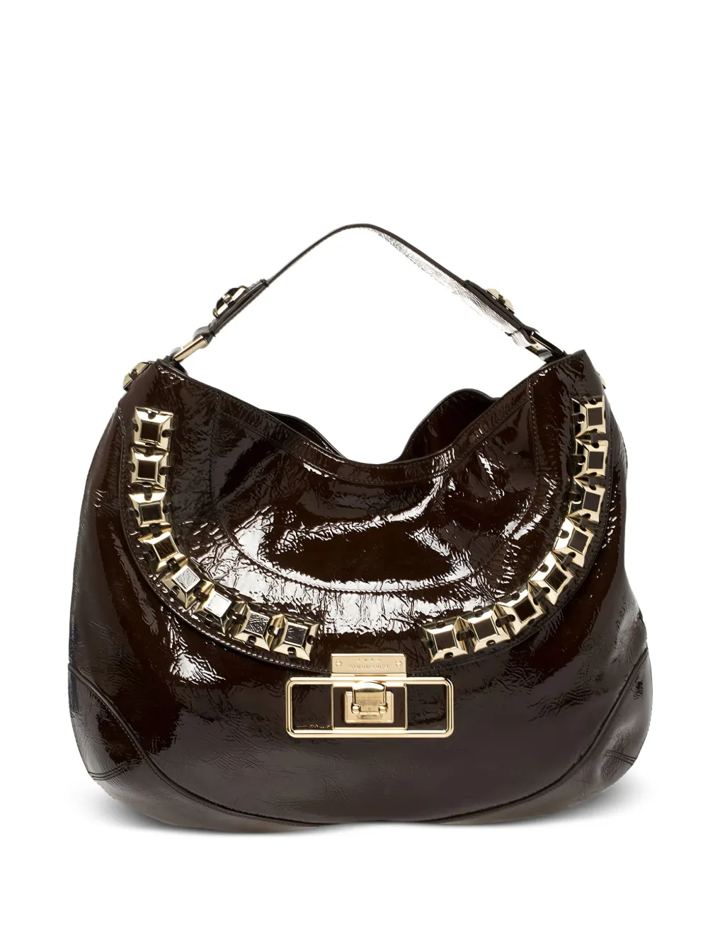 leather hobo shoulder bag