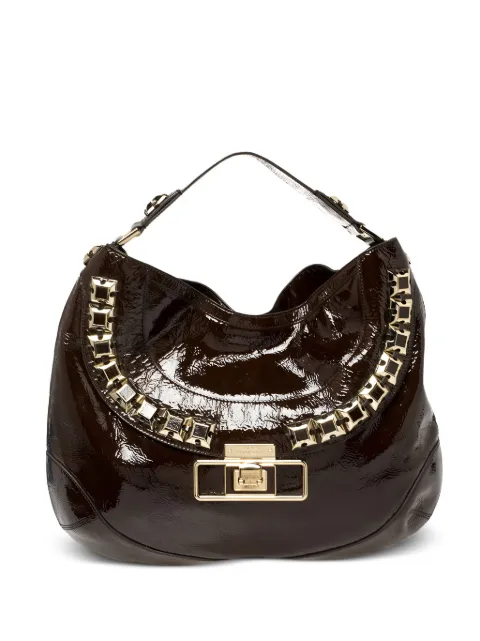 Anya Hindmarch leather hobo shoulder bag