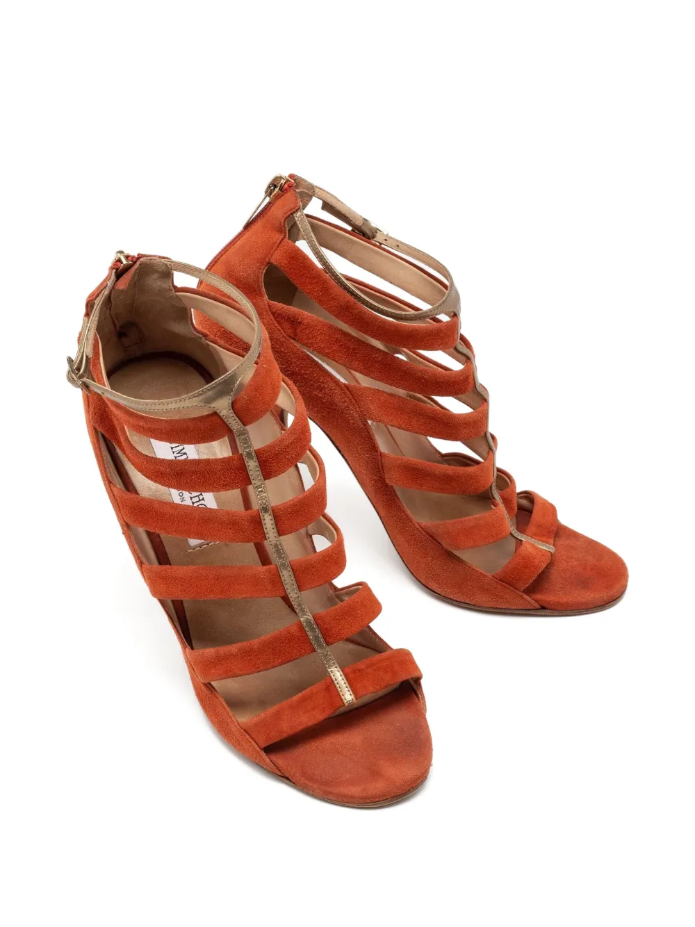 Jimmy Choo Pre-Owned 120mm leather sandals | Image 2
