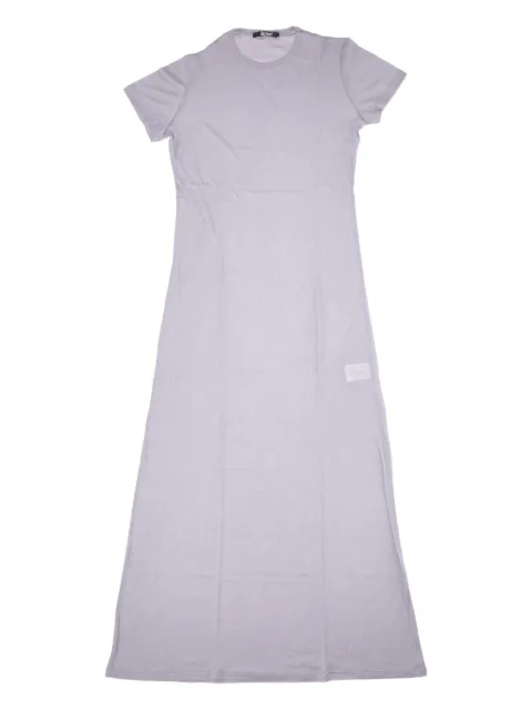 LA ROSE crew-neck midi dress