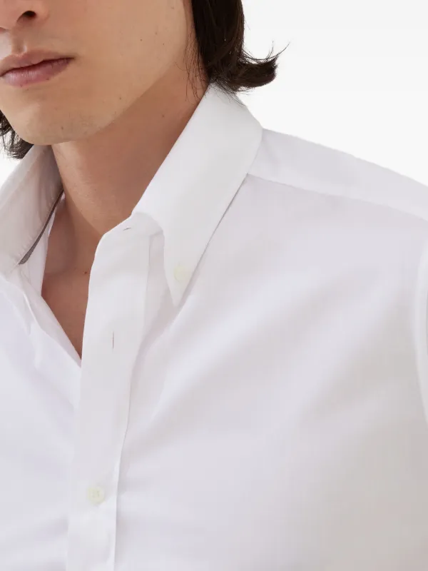 Brunello Cucinelli コットン シャツ | ホワイト | FARFETCH JP