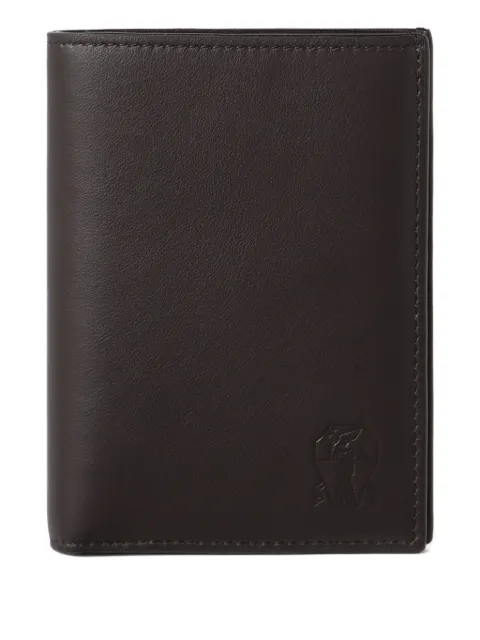 Brunello Cucinelli leather bifold wallet