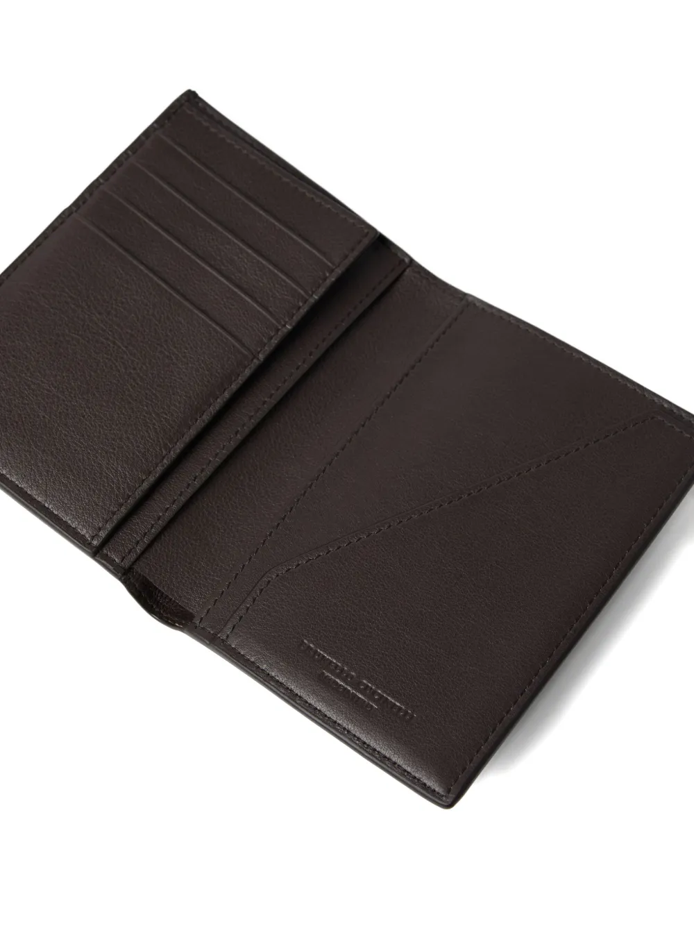 Brunello Cucinelli Leren portemonnee Bruin