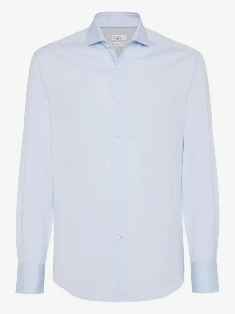Brunello Cucinelli camisa de sarga