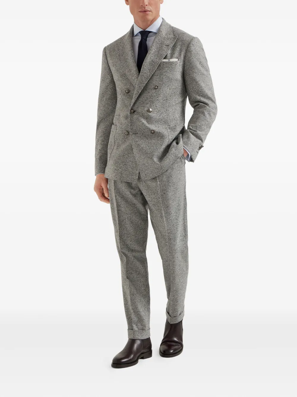 Brunello Cucinelli Button-up overhemd Blauw