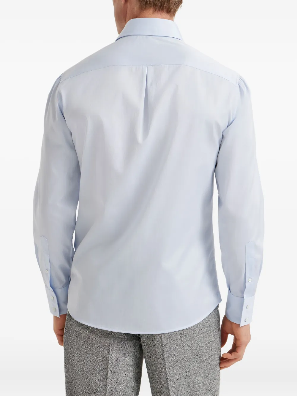 Brunello Cucinelli Button-up overhemd Blauw