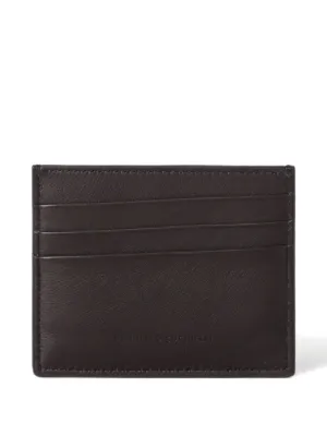 カードケース・名刺入れ Brunello Cucinelli Leather Cardholder Women's wallets and small leather goods | Brunello Cucinelli