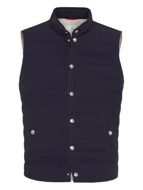 Brunello Cucinelli Gilet trapuntato