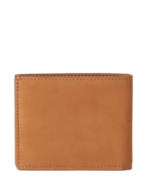 Brunello Cucinelli logo-embossed bi-fold wallet