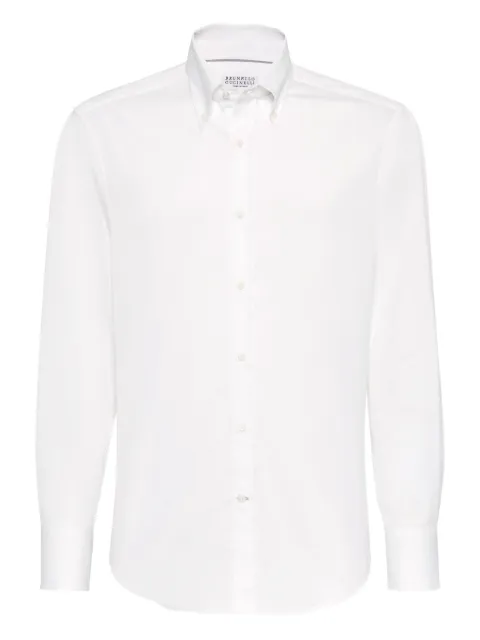 Brunello Cucinelli camisa de algodón