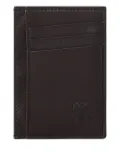 Brunello Cucinelli leather card holder - Brown