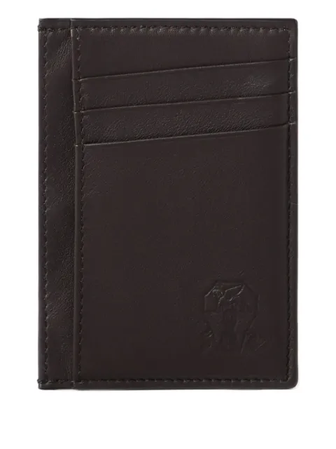 Brunello Cucinelli leather card holder