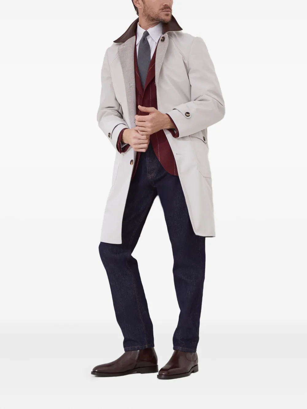 Brunello Cucinelli 카발로 블레이저 | 블레이저 | Image 2
