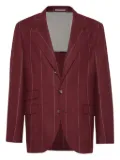 Brunello Cucinelli Cavallo blazer - Red