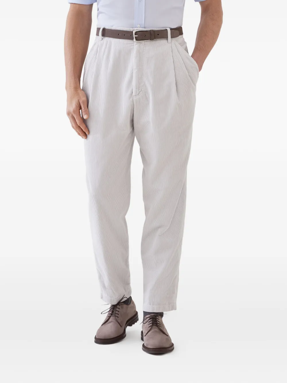 Brunello Cucinelli Plooibroek - Grijs