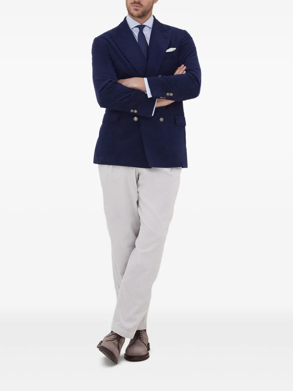 Brunello Cucinelli Plooibroek Grijs