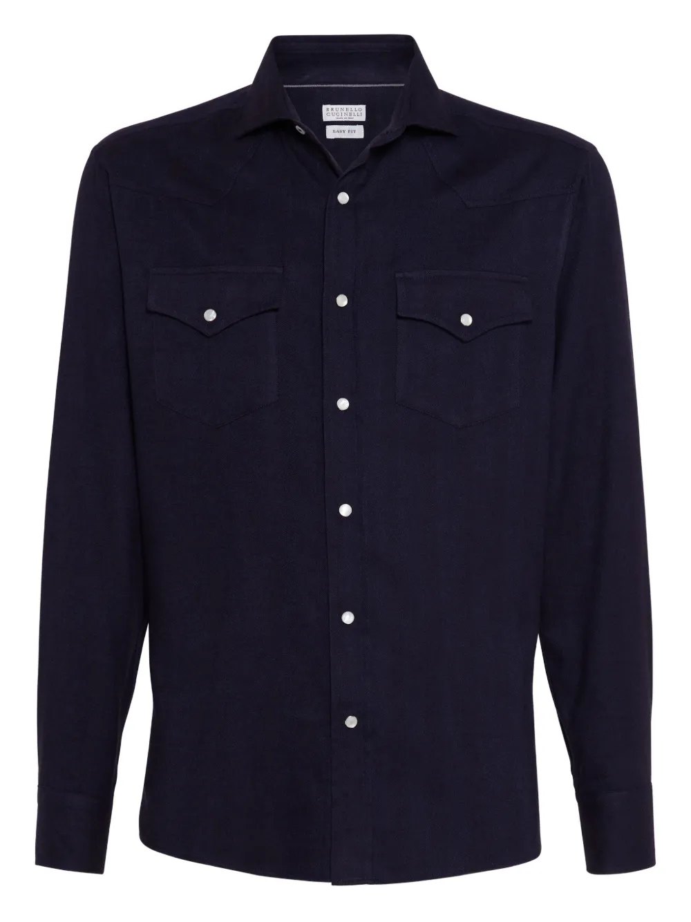 Brunello Cucinelli camisa Easy | azul | Image 1