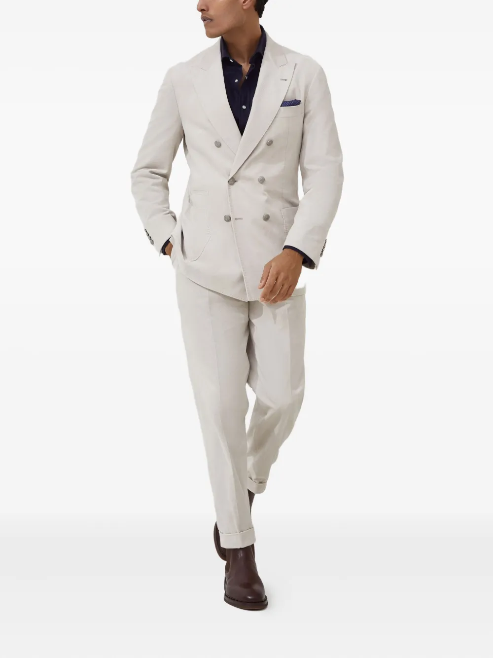 Brunello Cucinelli Easy overhemd - Blauw