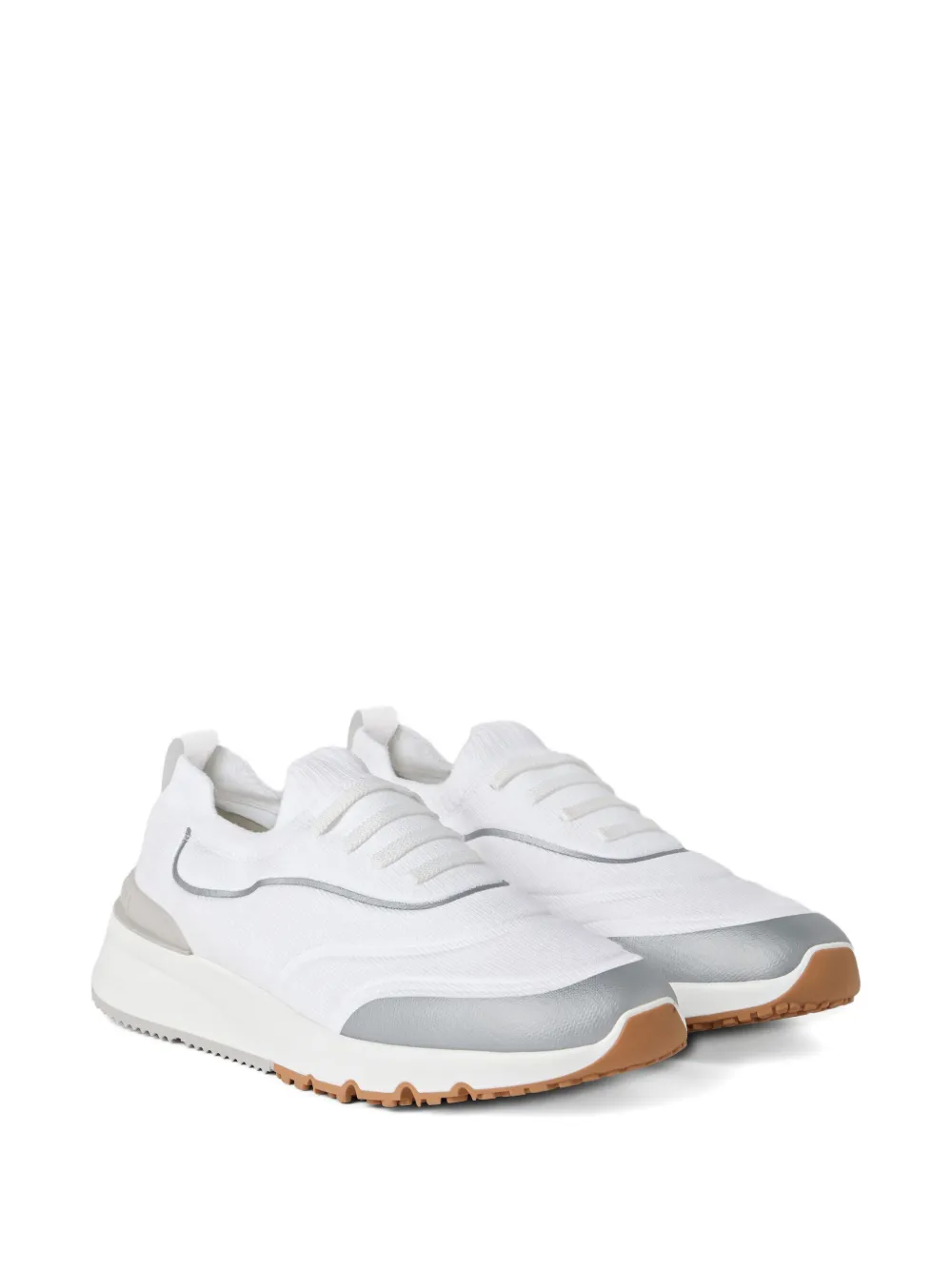 Brunello Cucinelli knitted sneakers | Slip-On | Image 2
