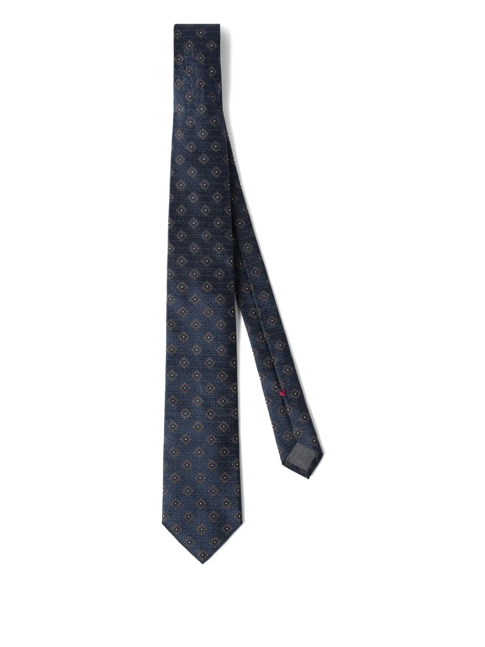 Brunello Cucinelli patterned-jacquard tie | Blue | Image 1