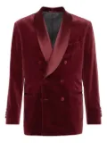 Brunello Cucinelli velvet blazer - Red