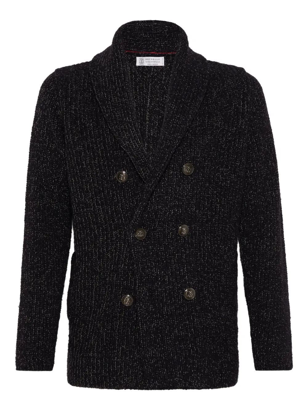 Brunello Cucinelli Vest van zijdeblend Zwart