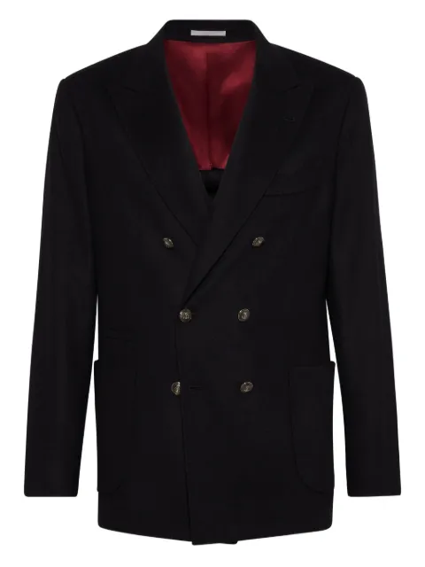 Brunello Cucinelli blazer con doble botonadura