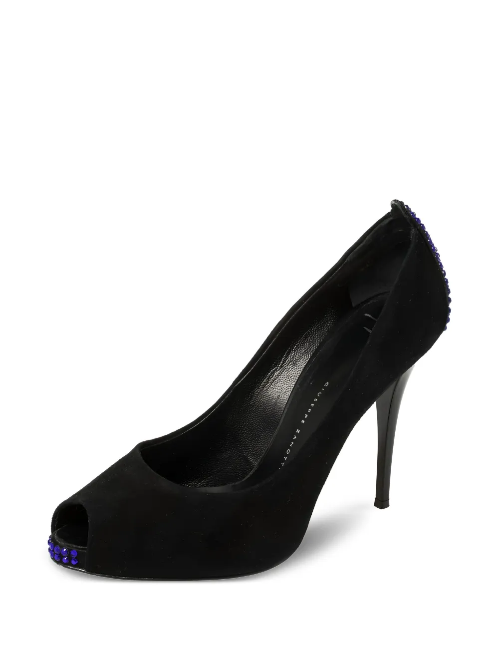Giuseppe Zanotti Vintage Pre-owned 105 mm sandalen met spikes - Zwart