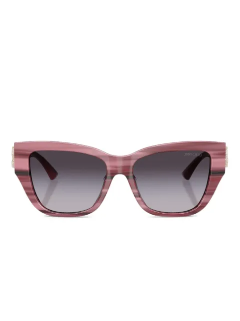 Jimmy Choo Eyewear lentes de sol con detalles de cristal