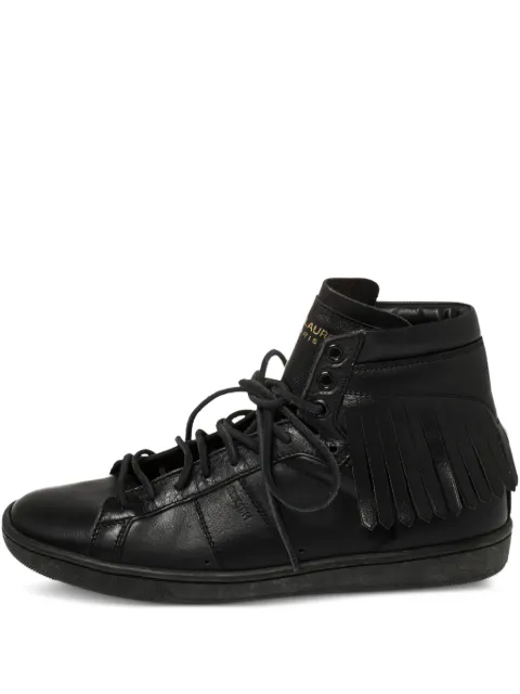 Saint Laurent Pre-Owned leather sneakers
