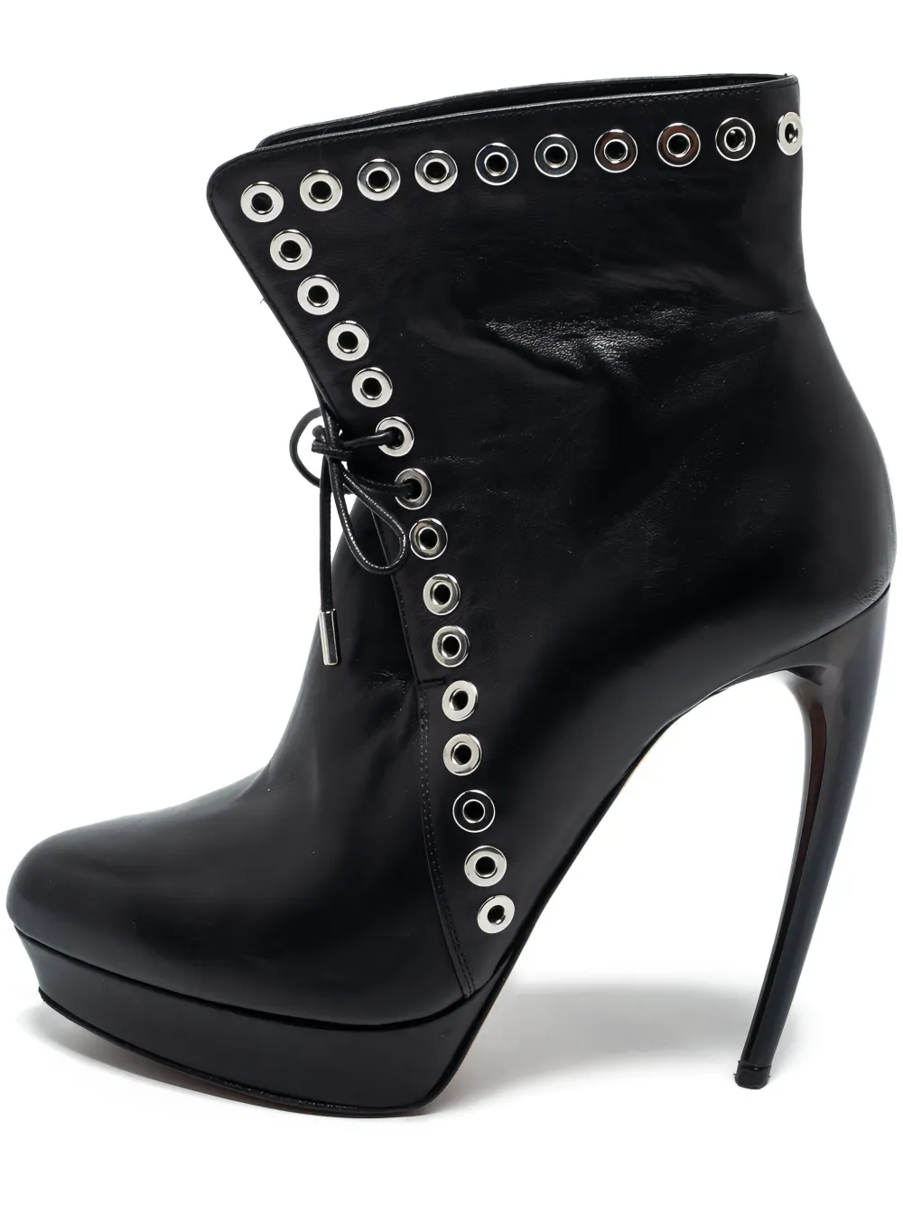 120mm eyelet-embellished boots