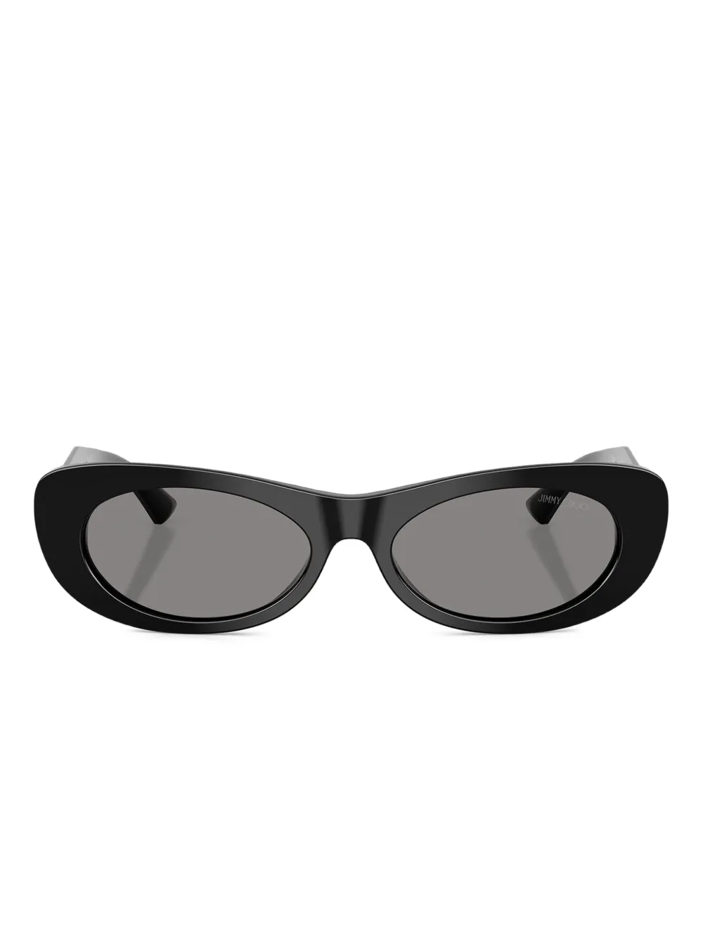 Jimmy Choo Eyewear Occhiali da sole ovali - Nero