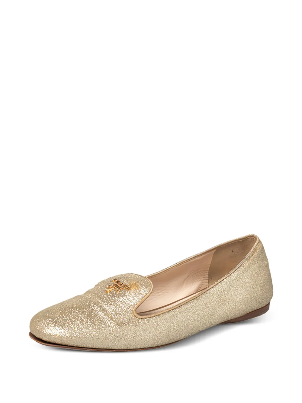 Prada Pre-Owned Glitter Smoking slippers | Pre-Owned | Image 2