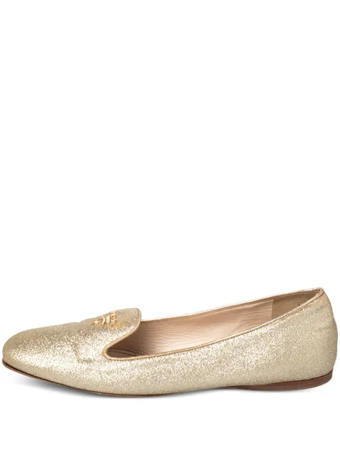 Prada Pre-Owned Glitter Smoking サンダル